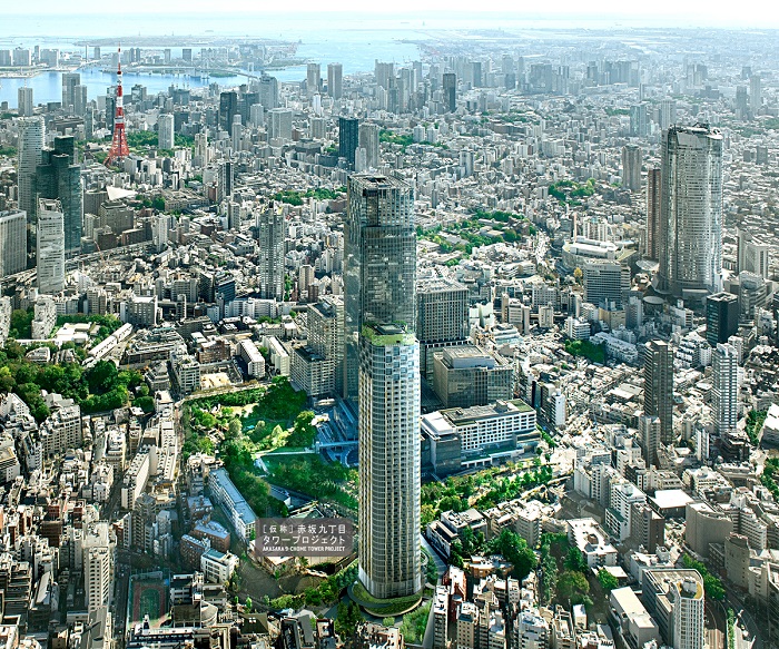 赤坂9丁目タワープロジェクト外観